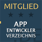 Mitglied im App Entwickler Verzeichnis